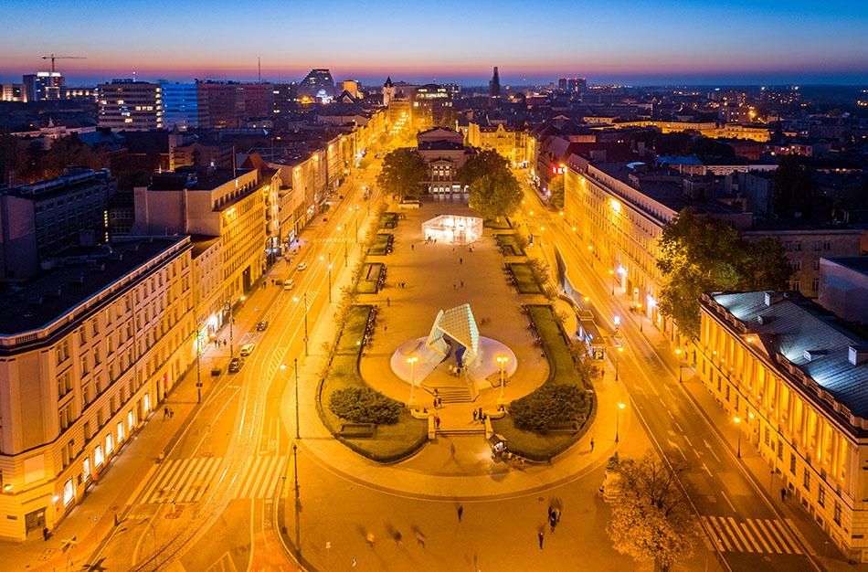 Poznań atrakcje - Plac Wolności