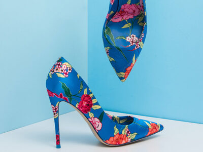 Damskie buty w kwiaty